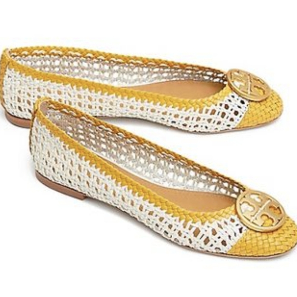 Tory Burch Chelsea Woven Ballet Flats 8
